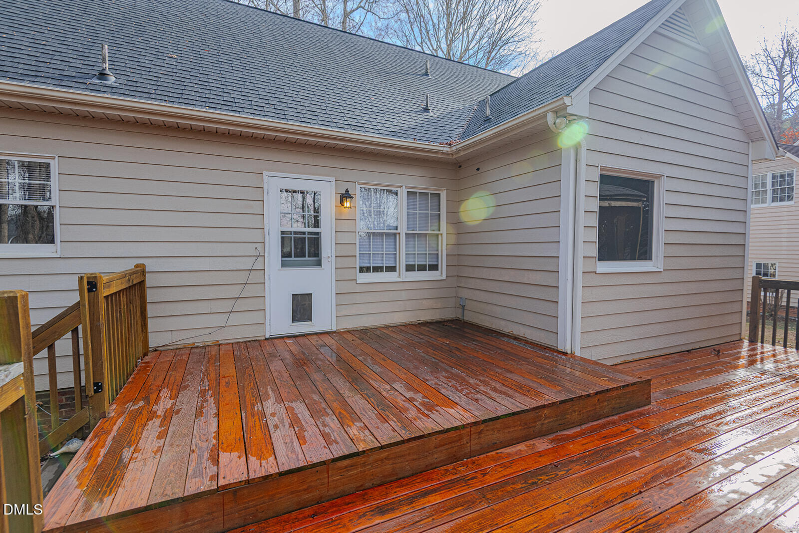 802 South Third Street Mebane, NC 27302 - Photo 32 of 41 a view of backyard with cabin