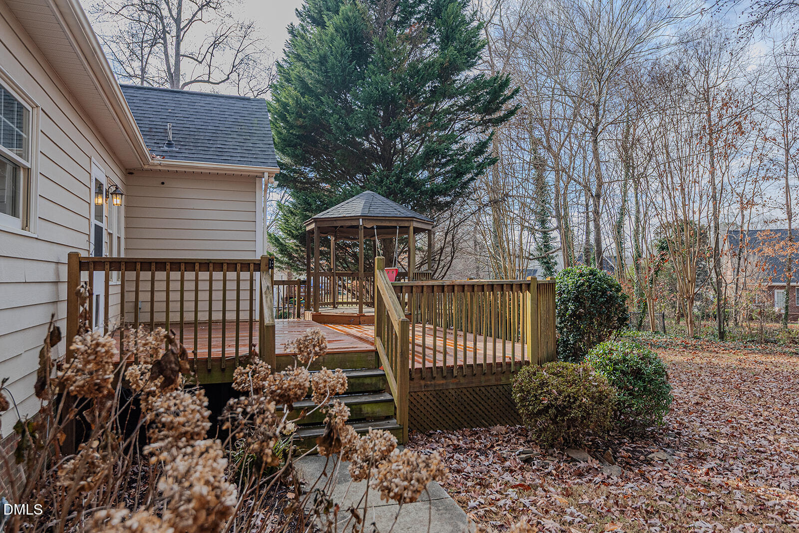 802 South Third Street Mebane, NC 27302 - Photo 35 of 41 a view of a backyard with a garden