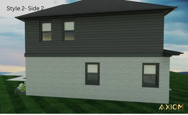 a view of front of house