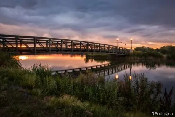 a view of a city with tall buildings in the background