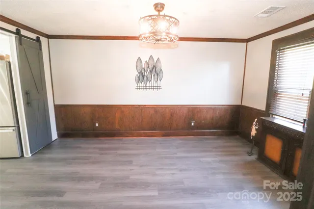 a view of a fireplace in a room