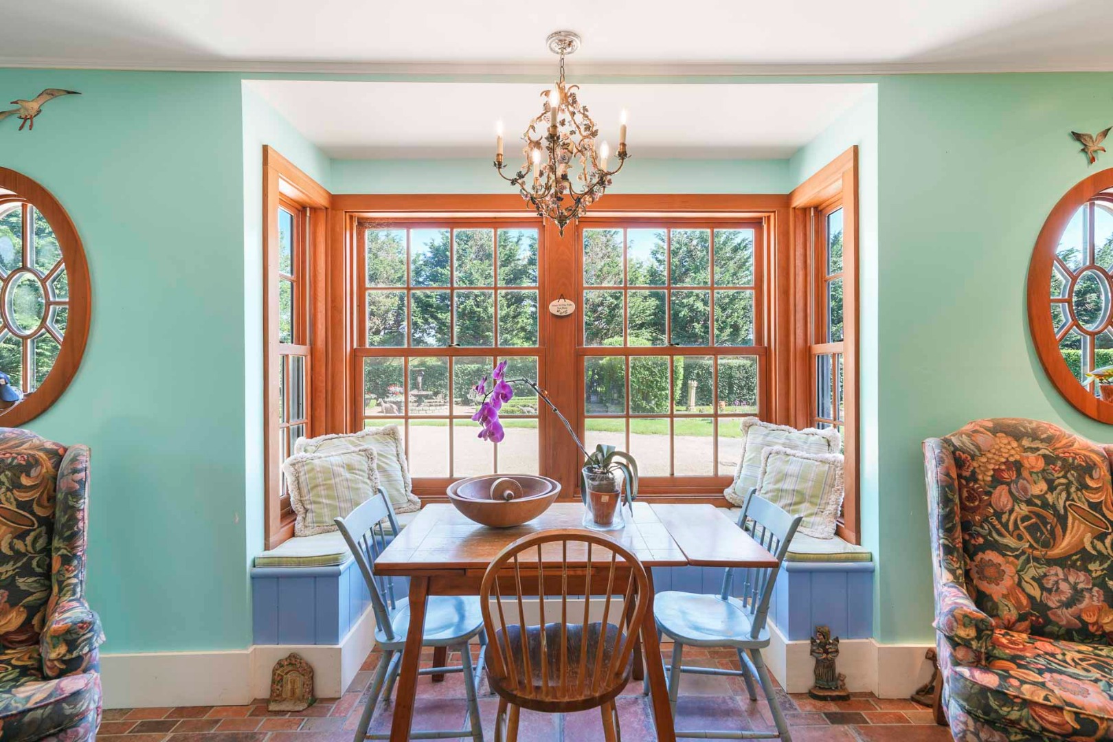5 Louis Field Road Edgartown, MA 02539 - Photo 31 of 33 a view of a dining room with furniture window and outside view