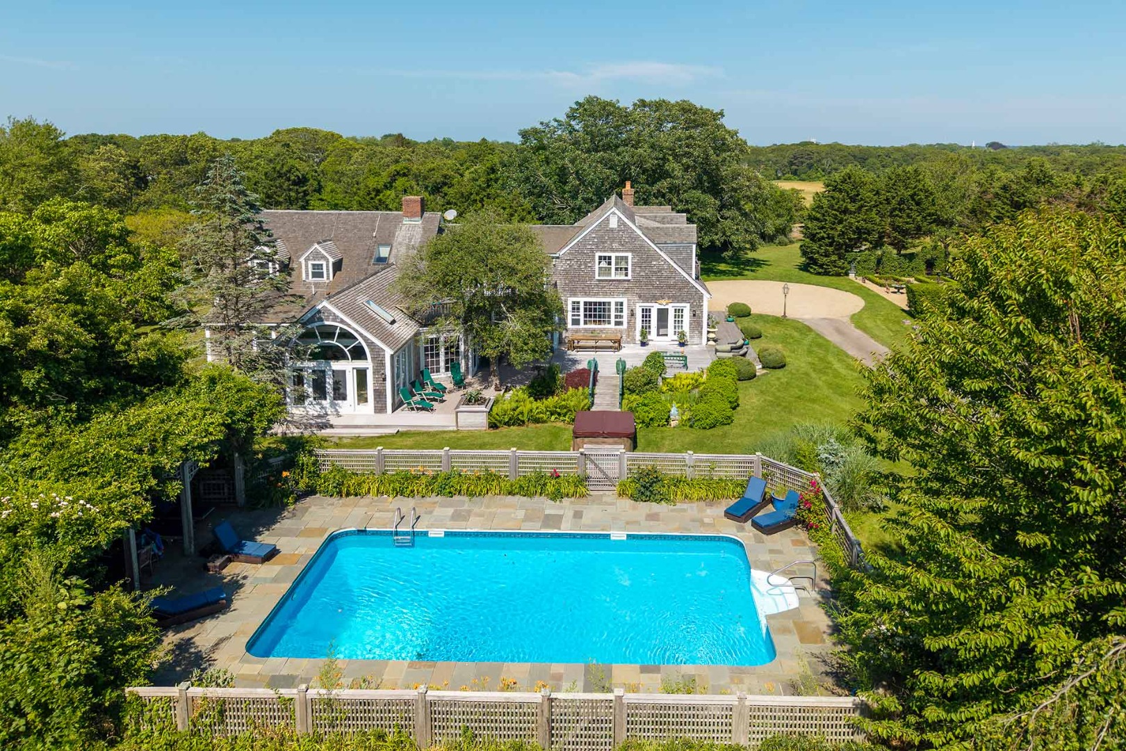 5 Louis Field Road Edgartown, MA 02539 - Photo 8 of 33 an aerial view of a house