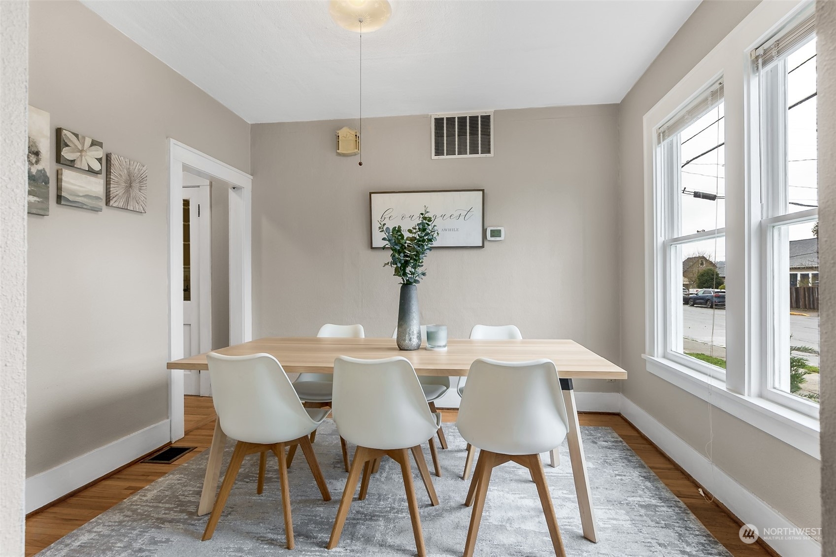 190 Southwest Lewis Street Chehalis, WA 98532 - Photo 3 of 30 a view of a dining room with furniture window and wooden floor