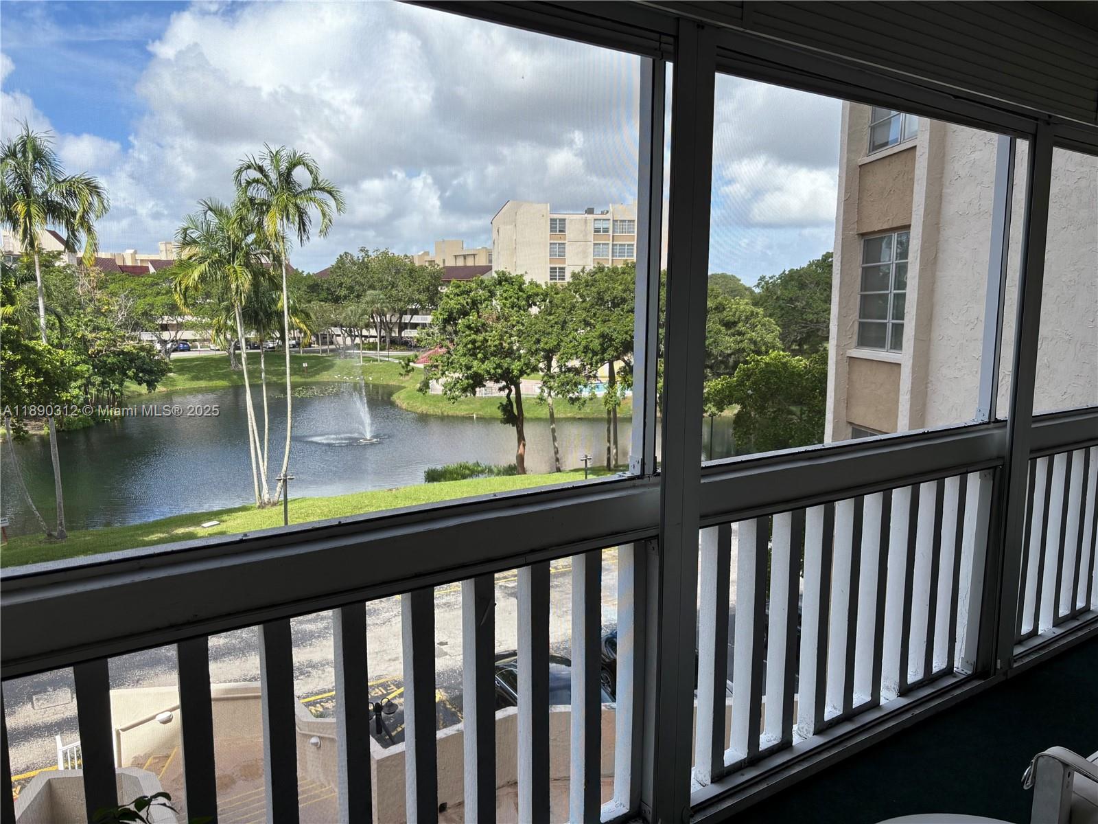 6901 Environ Boulevard, Unit 3F Lauderhill, FL 33319 - Photo 4 of 16 a view of a city from a balcony