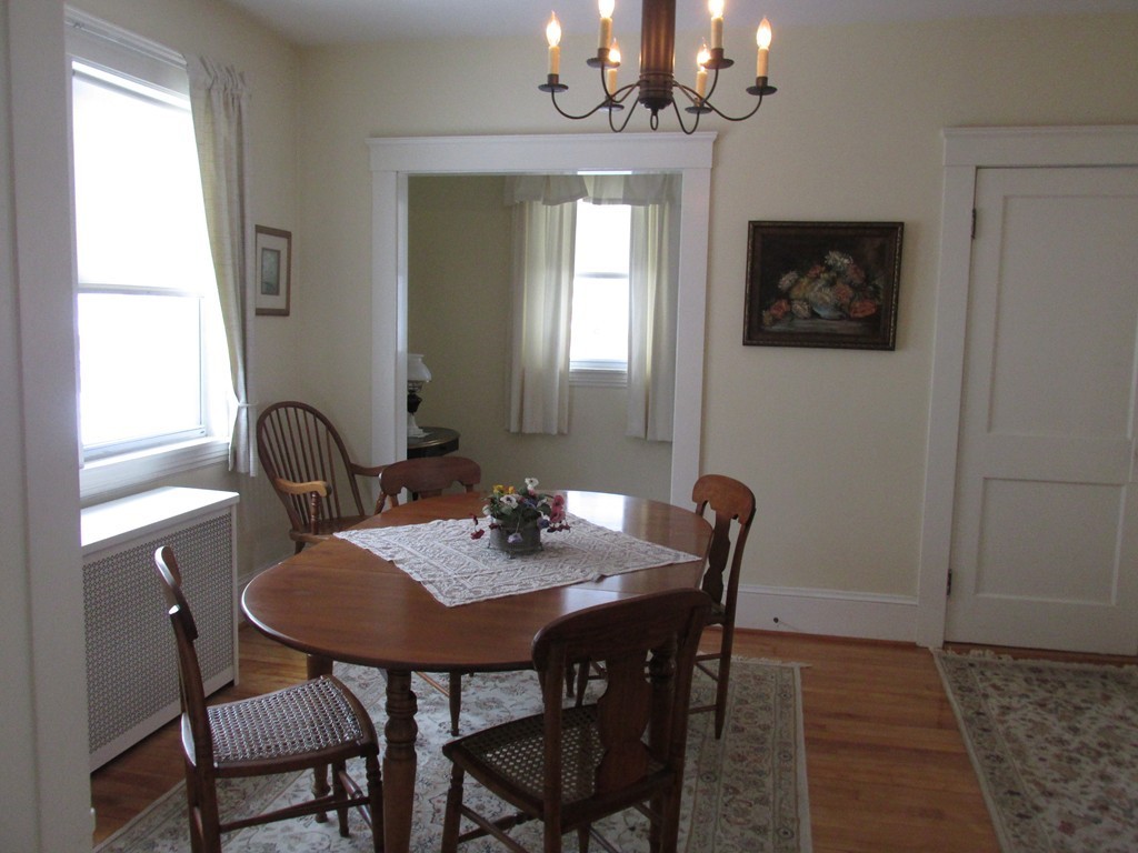 9 Pomona Road Worcester, MA 01602 - Photo 7 of 29 a view of a dining room with furniture and chandelier