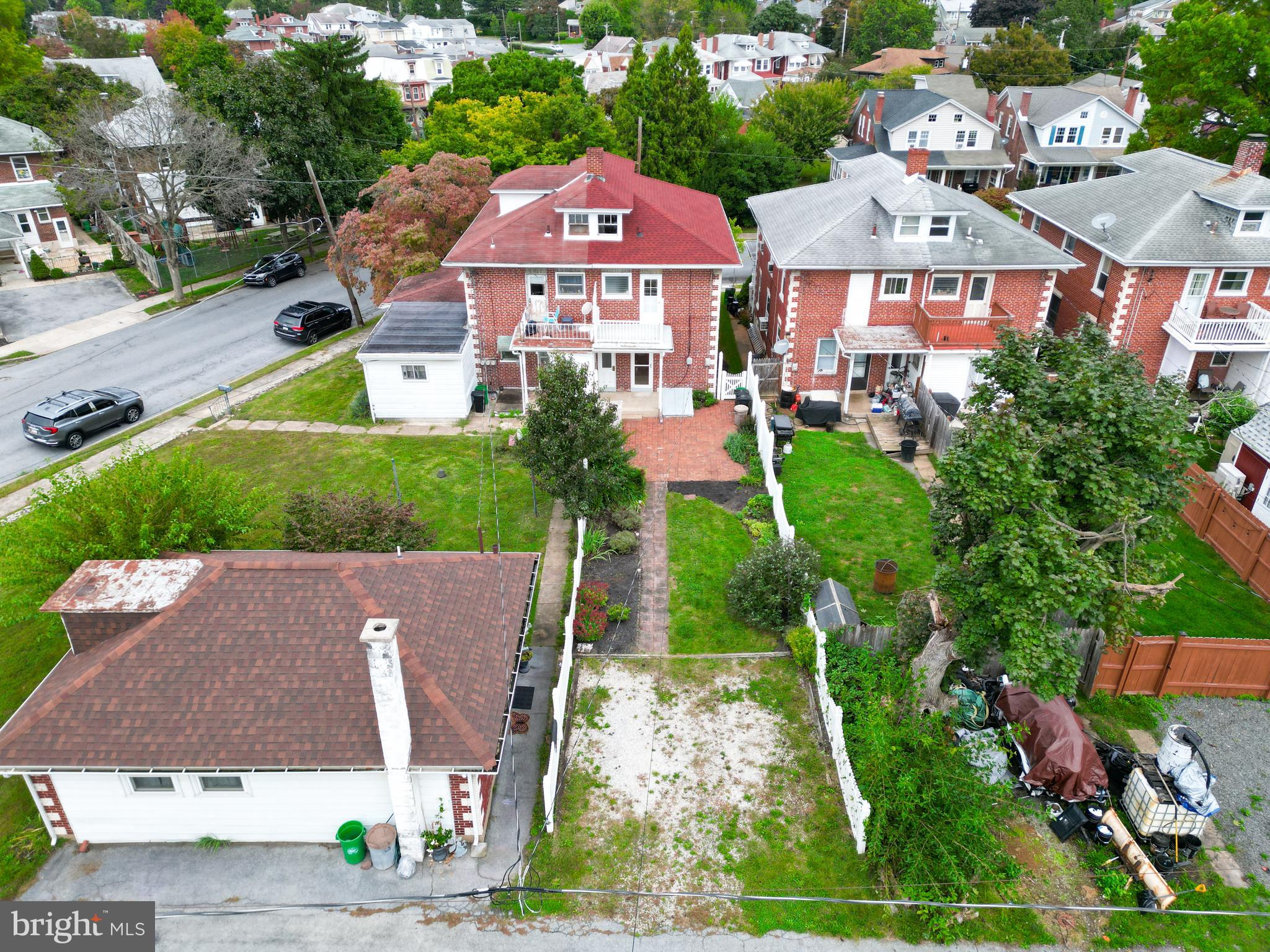 4 East Elm Street Reading, PA 19607 - Photo 25 of 27 Overhead view from the rear