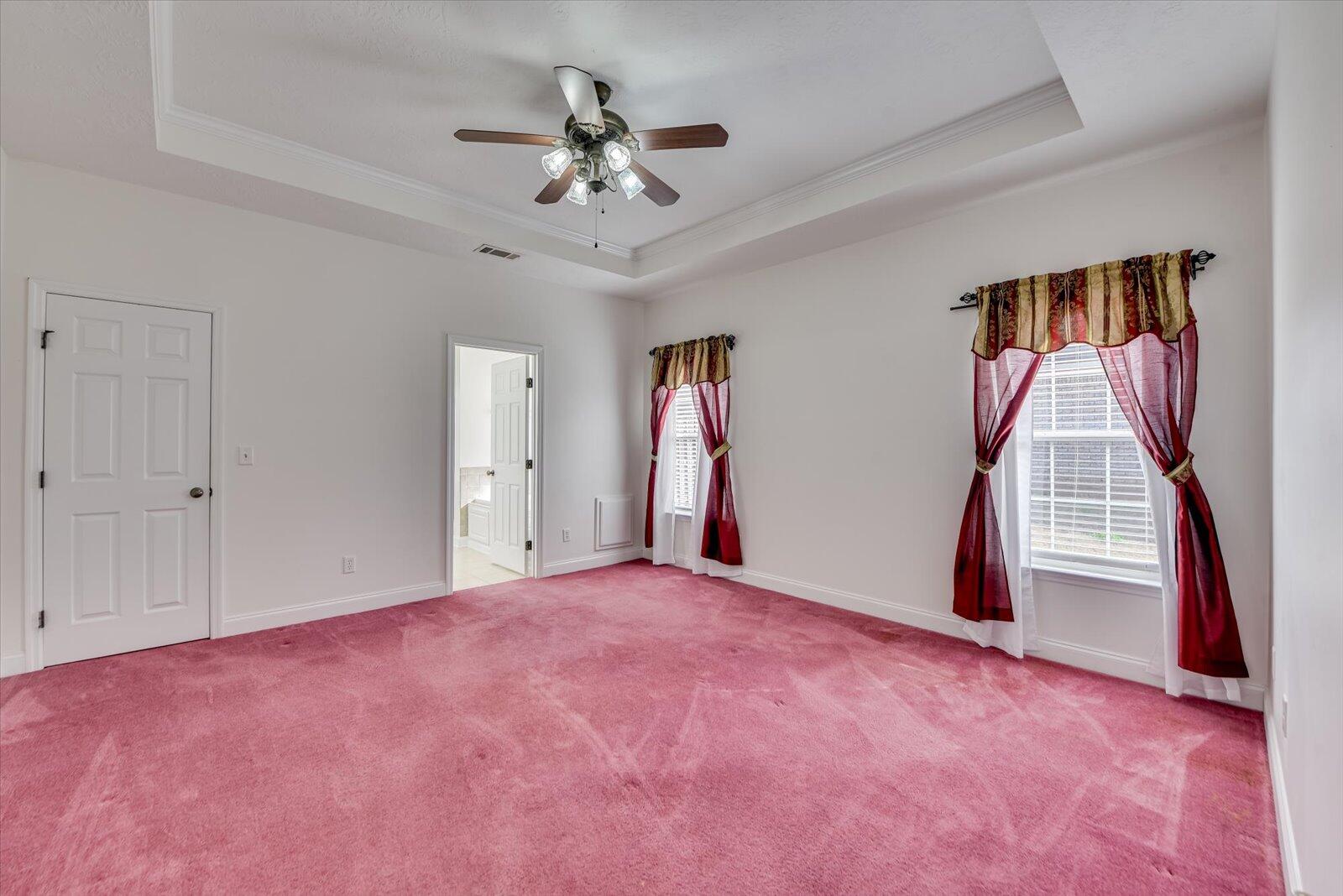 4598 Logans Way Augusta, GA 30909 - Photo 20 of 38 Owner's bedroom with trey ceiling