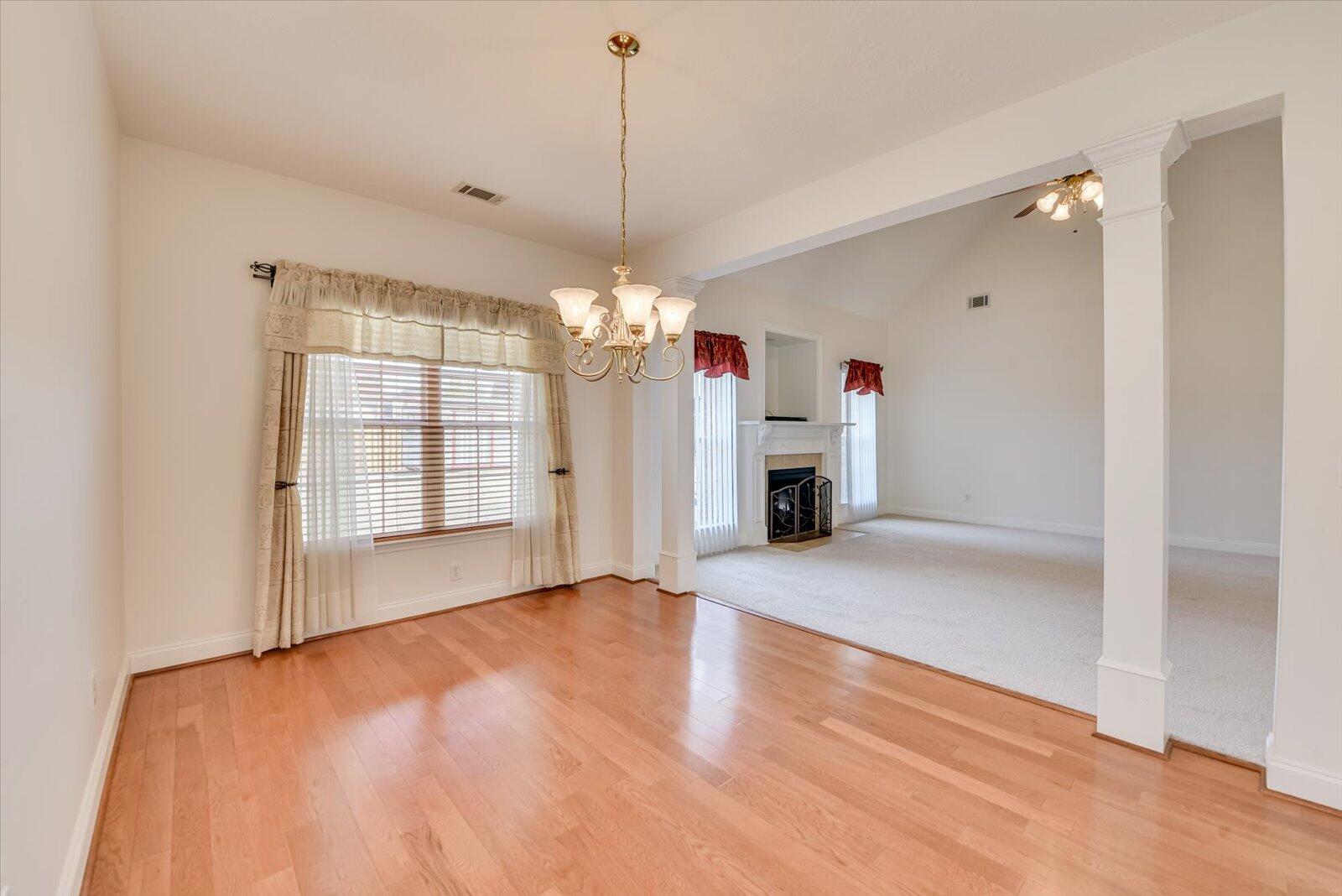 4598 Logans Way Augusta, GA 30909 - Photo 10 of 38 Beautiful hardwood flooring in the formal dining room