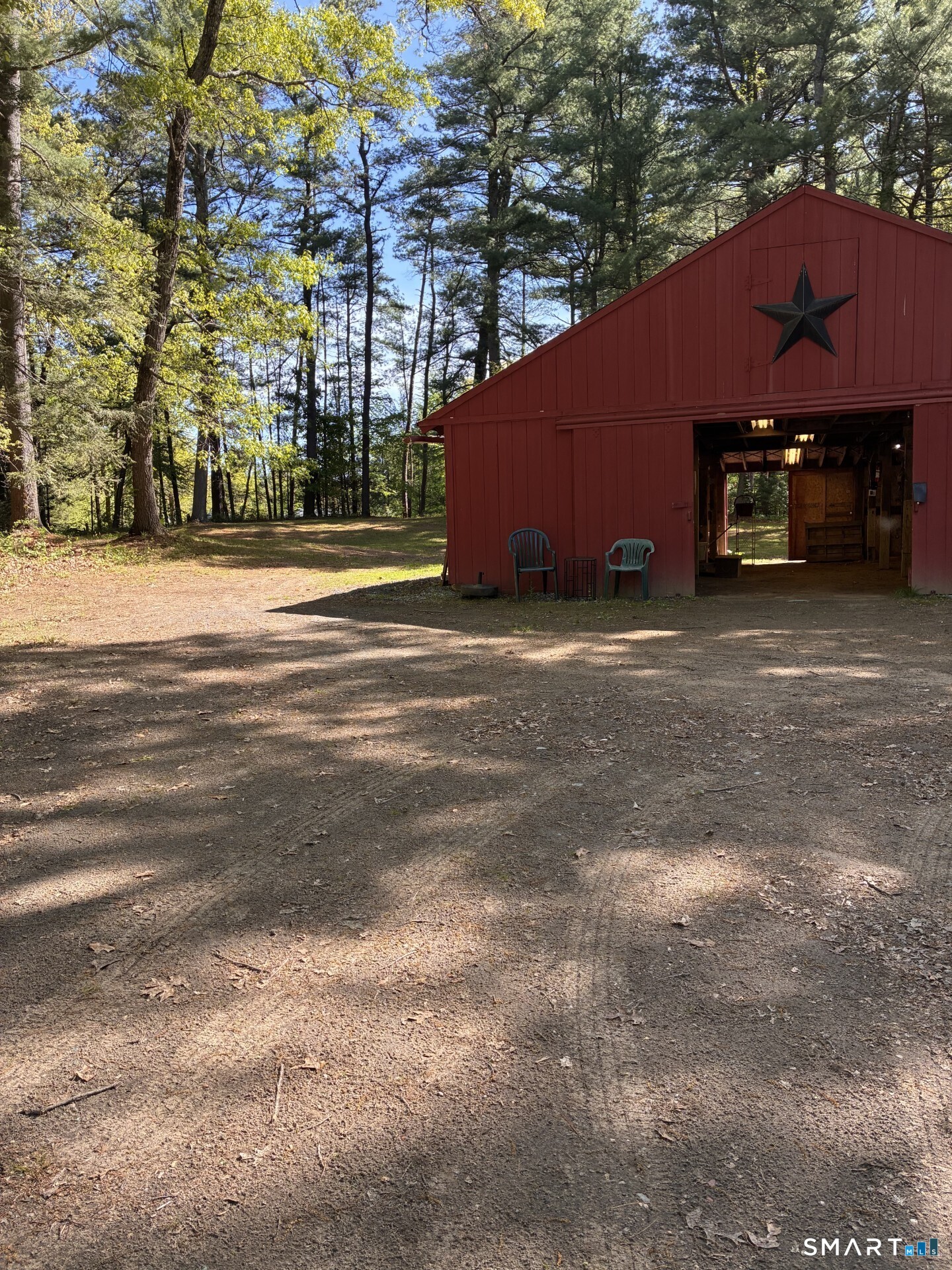 174 Canton Road Granby, CT 06035 - Photo 23 of 35 a view of a yard with a house