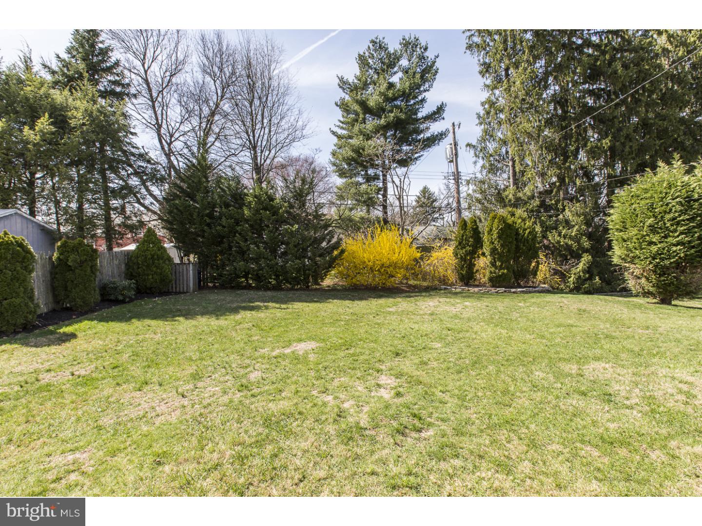 1038 Anna Road Huntingdon Valley, PA 19006 - Photo 24 of 25 Back Yard