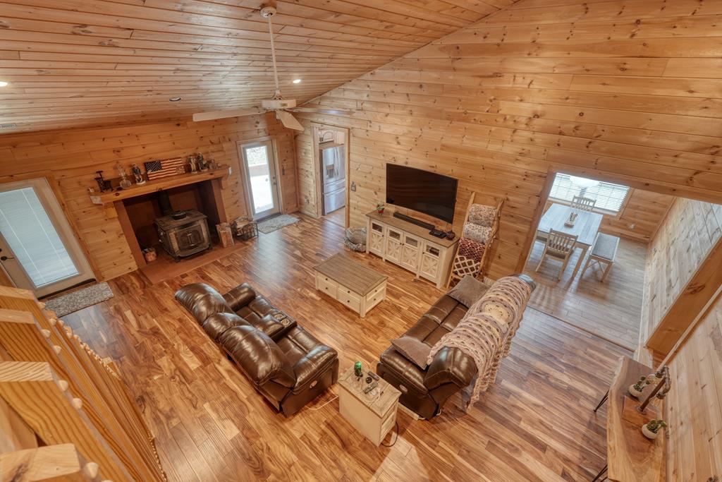 71 Andy Court Morganton, GA 30560 - Photo 19 of 43 a living room with furniture and a flat screen tv