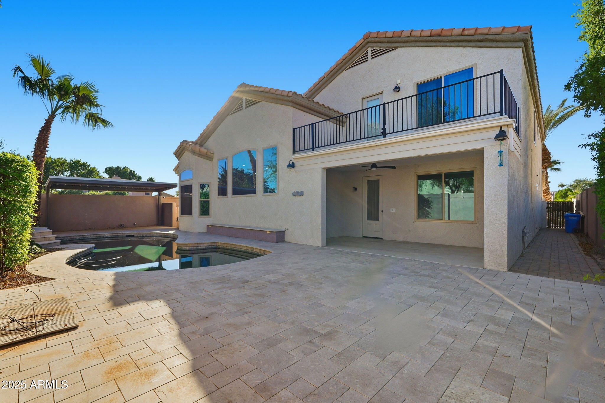 245 West Sagebrush Street Gilbert, AZ 85233 - Photo 47 of 62 a view of backyard of the house