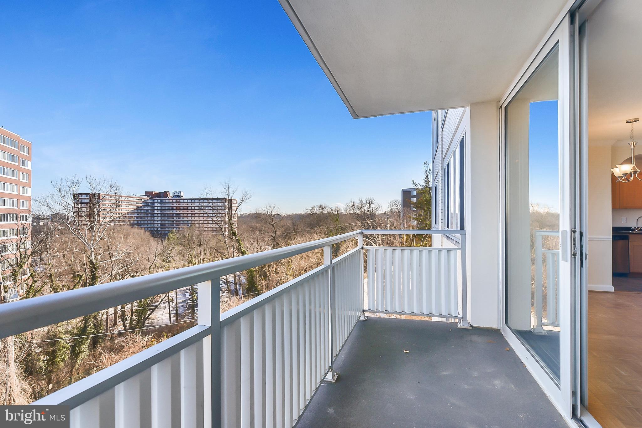 1301 South Arlington Ridge Road, Unit 406 Arlington, VA 22202 - Photo 10 of 27 a view of a balcony with city view