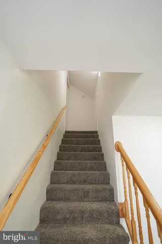 a view of hallway with window
