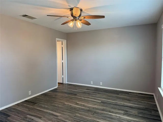 wooden floor in an empty room
