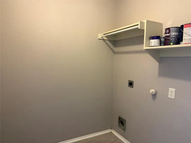 a close view of closet