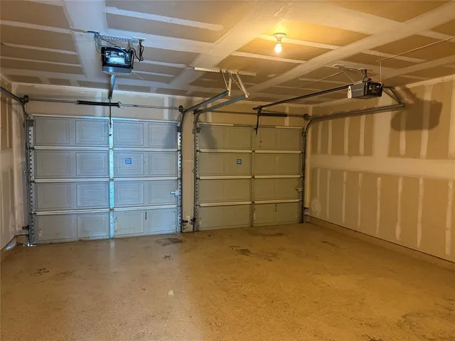 a backyard of a house