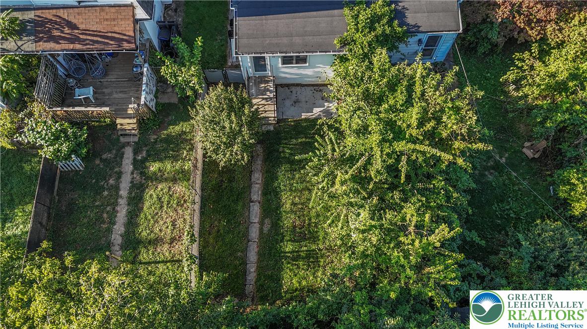 2246 2nd Street Wilson, PA 18042 - Photo 36 of 47 an aerial view of residential house with outdoor space and trees all around