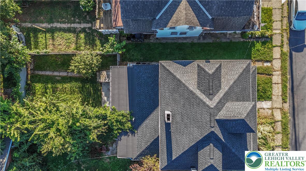 2246 2nd Street Wilson, PA 18042 - Photo 37 of 47 an aerial view of house with yard swimming pool and outdoor seating