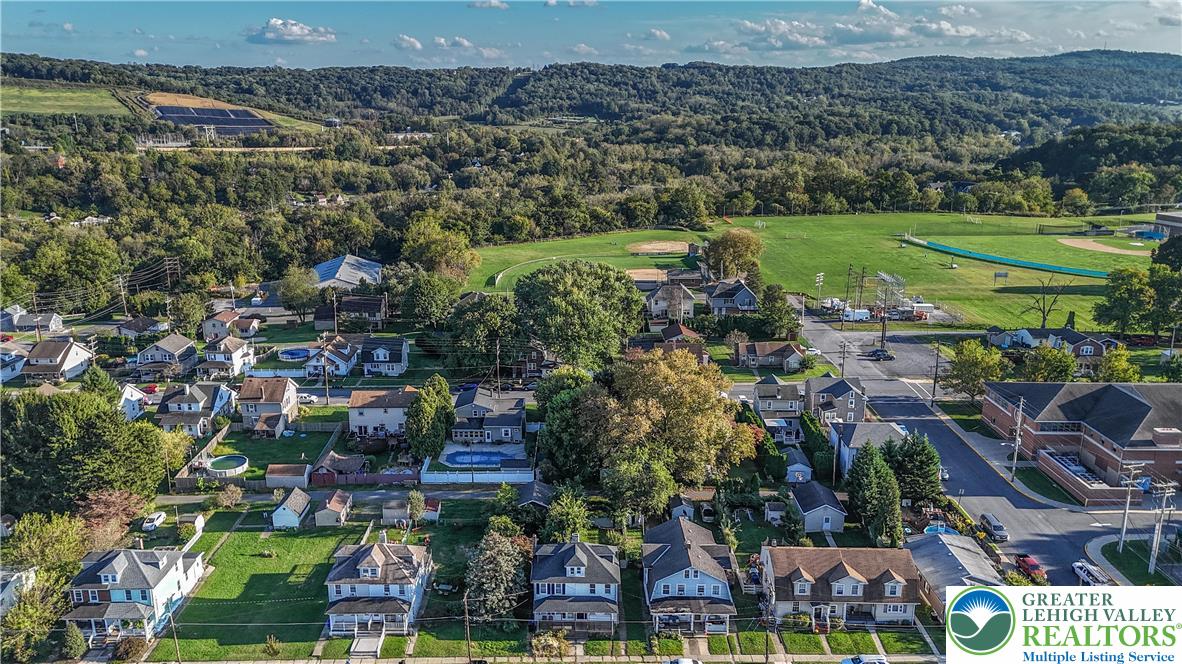 2246 2nd Street Wilson, PA 18042 - Photo 39 of 47 an aerial view of a city with lots of residential buildings