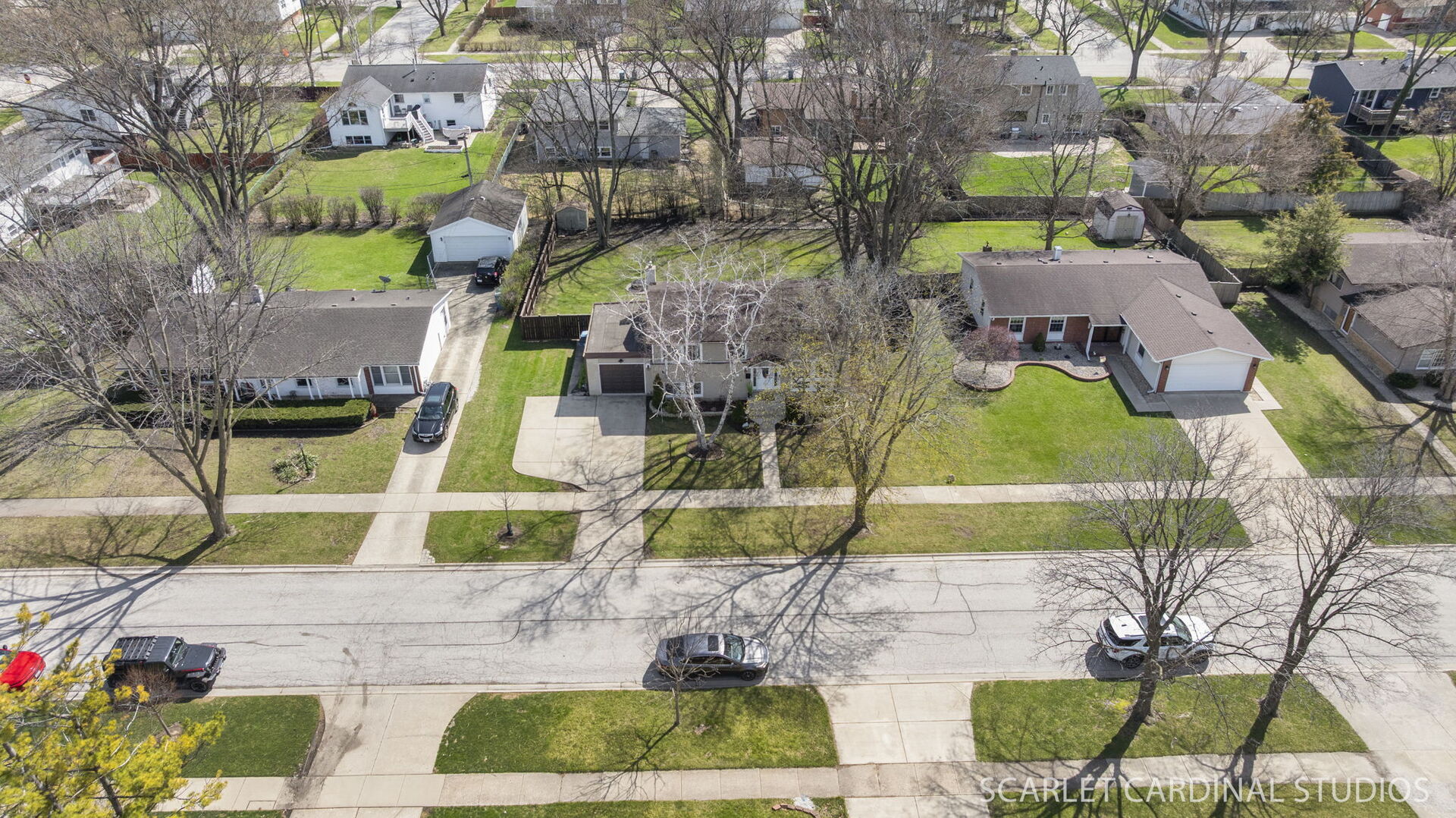 1003 East Alder Lane Mount Prospect, IL 60056 - Photo 28 of 35 an aerial view of houses with outdoor space