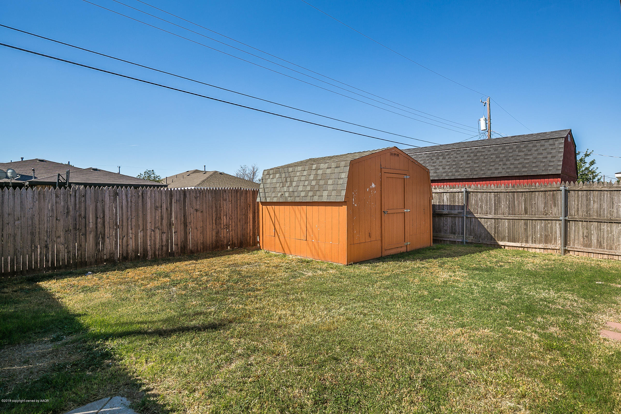 1005 Rushmore Drive Amarillo, TX 79110 - Photo 19 of 20 Backyard
