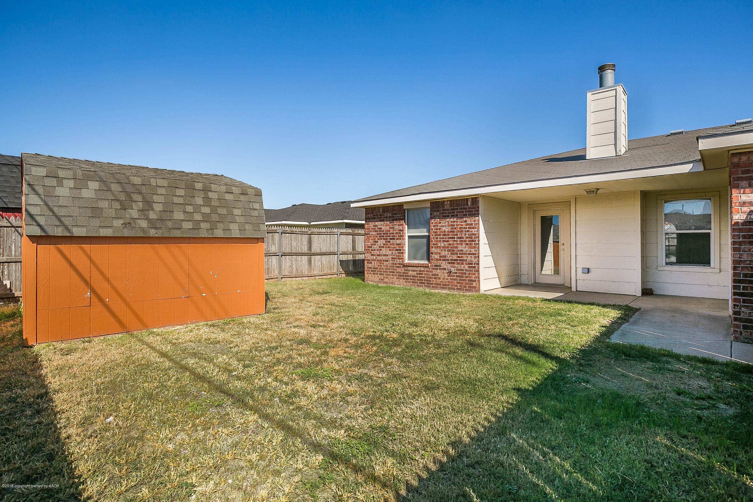 1005 Rushmore Drive Amarillo, TX 79110 - Photo 20 of 20 Backyard View 2
