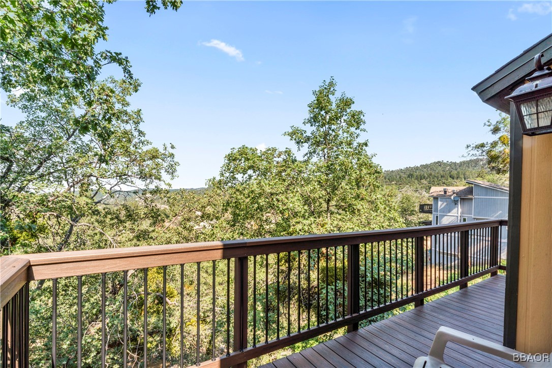 33475 Music Camp Road Running Springs, CA 92382 - Photo 28 of 44 Upstairs wrap around deck