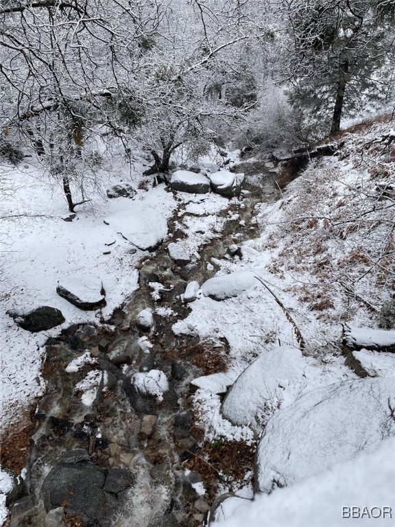 33475 Music Camp Road Running Springs, CA 92382 - Photo 43 of 44 Seasonal Stream in winter