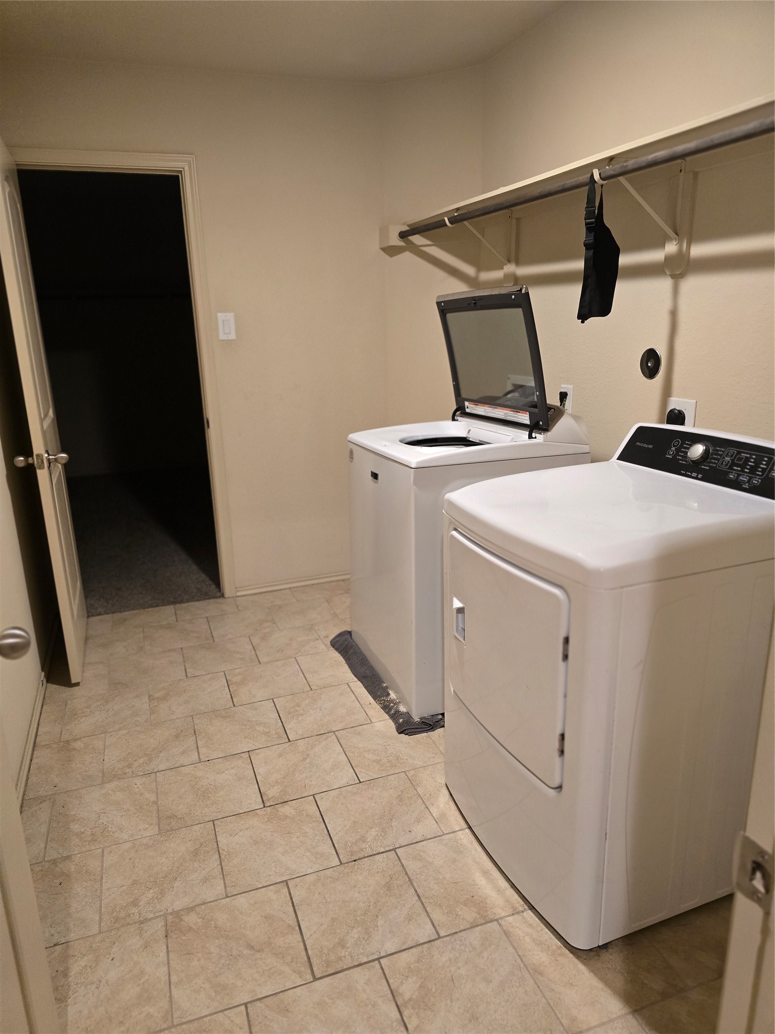 2703 Baldy Road Spring, TX 77373 - Photo 20 of 24 inside utility room - washer & dryer included