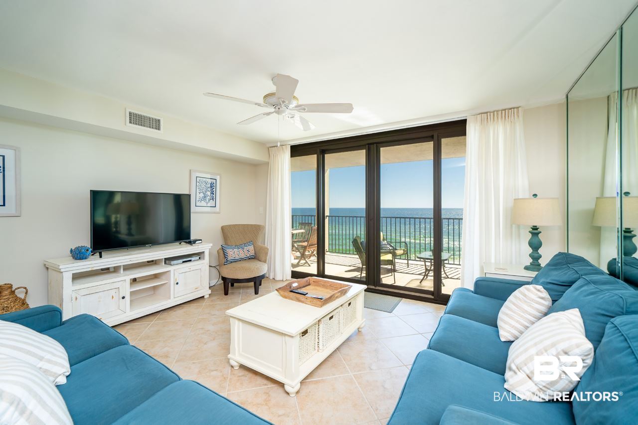 28760 Perdido Beach Boulevard, Unit 510SW Orange Beach, AL 36561 - Photo 10 of 47 View of Gulf from Living