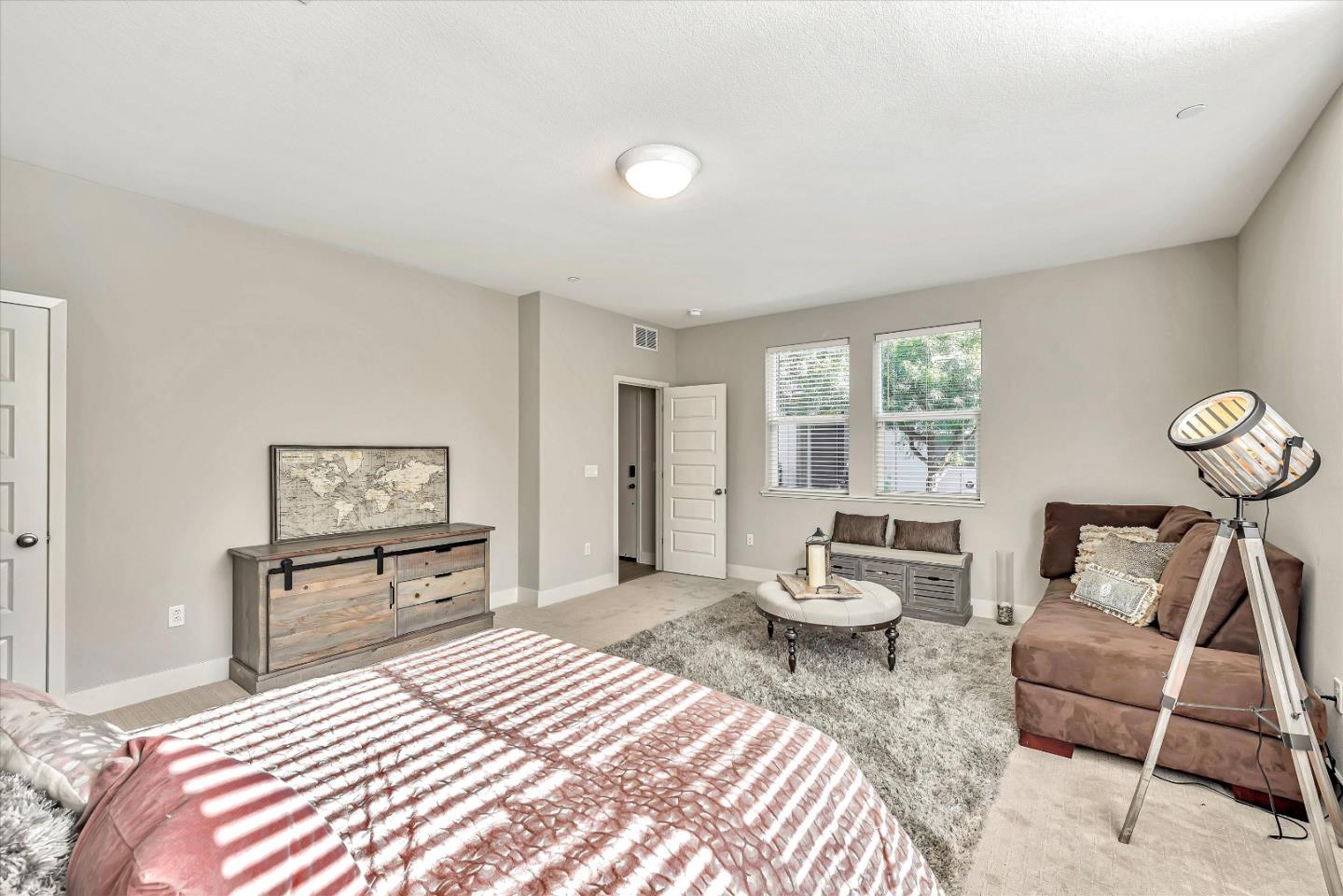 1512 Bond Street Milpitas, CA 95035 - Photo 25 of 49 a bedroom with a bed and wooden floor