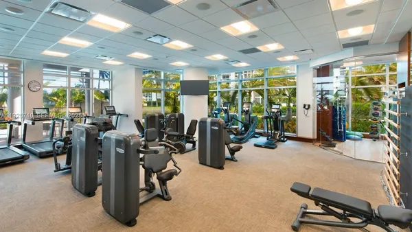 a living room with a flat screen tv
