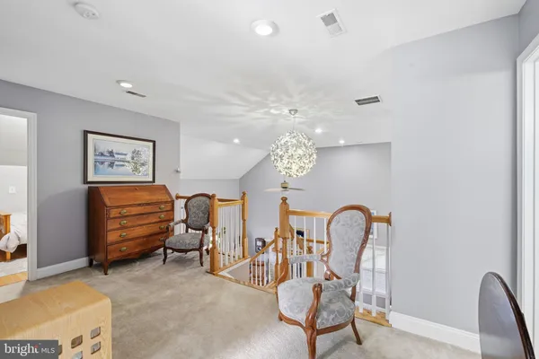 a room with furniture and a window