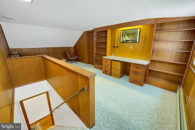 a view of storage and utility room