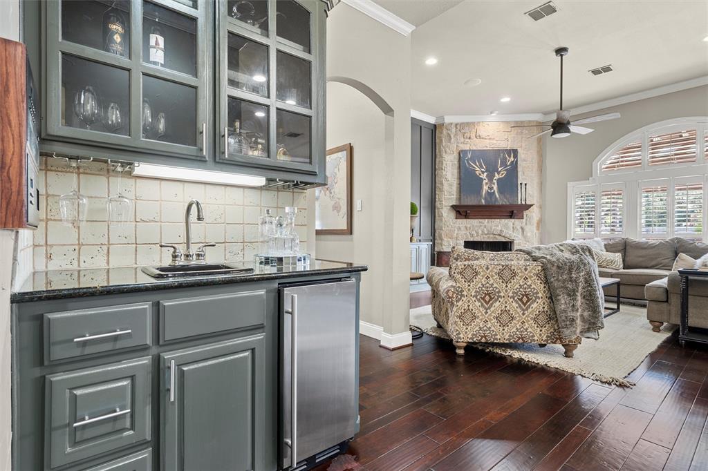 2030 Rustic Trail Waco, TX 76657 - Photo 13 of 40 a kitchen with stainless steel appliances granite countertop a sink stove and refrigerator