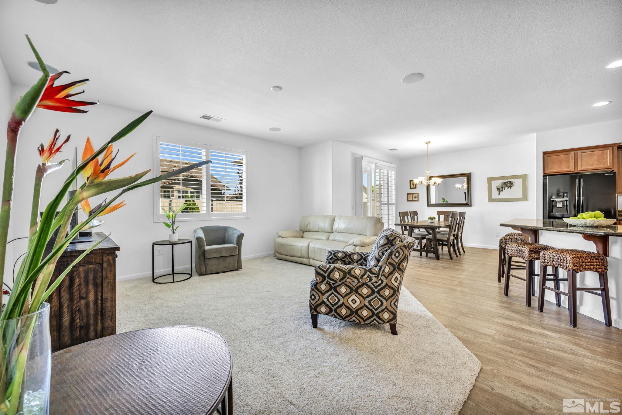 2197 Berkich Court Reno, NV 89521 - Photo 12 of 40 a living room with furniture and a couch