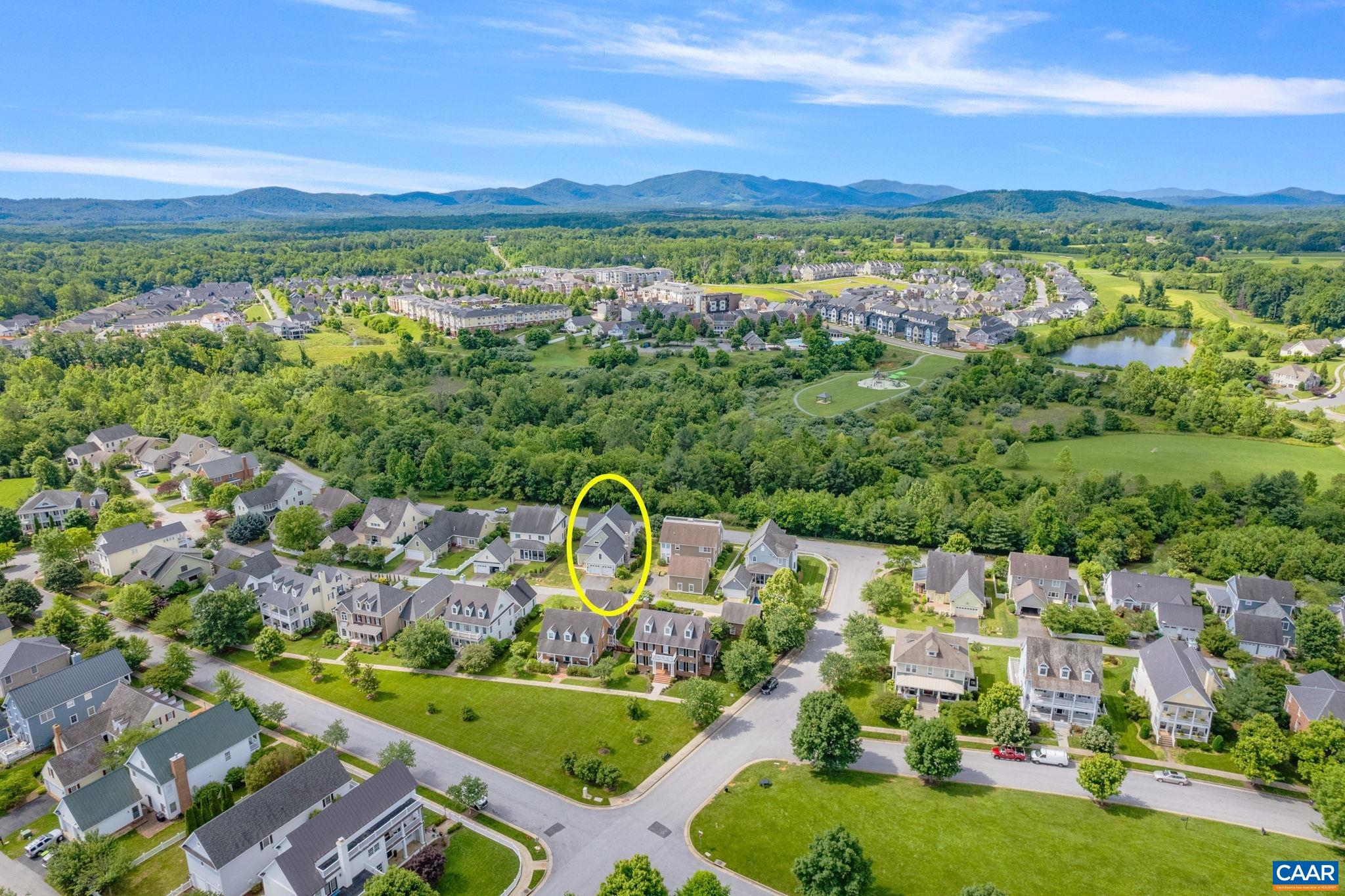 5123 Brook View Road Crozet, VA 22932 - Photo 67 of 75 a view of a city from a balcony