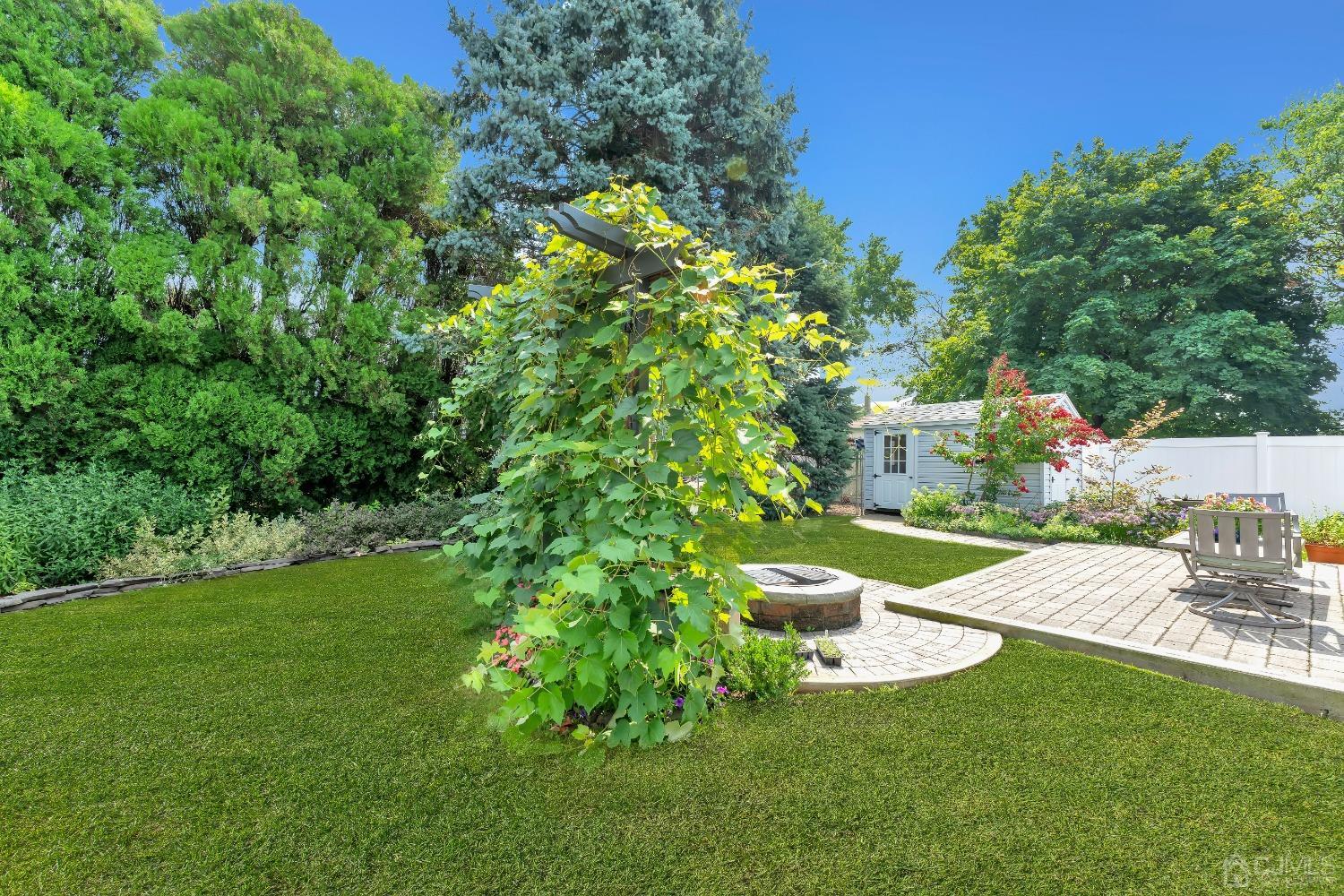 3237 Banta Road South Plainfield, NJ 07080 - Photo 25 of 26 a view of a garden with a patio