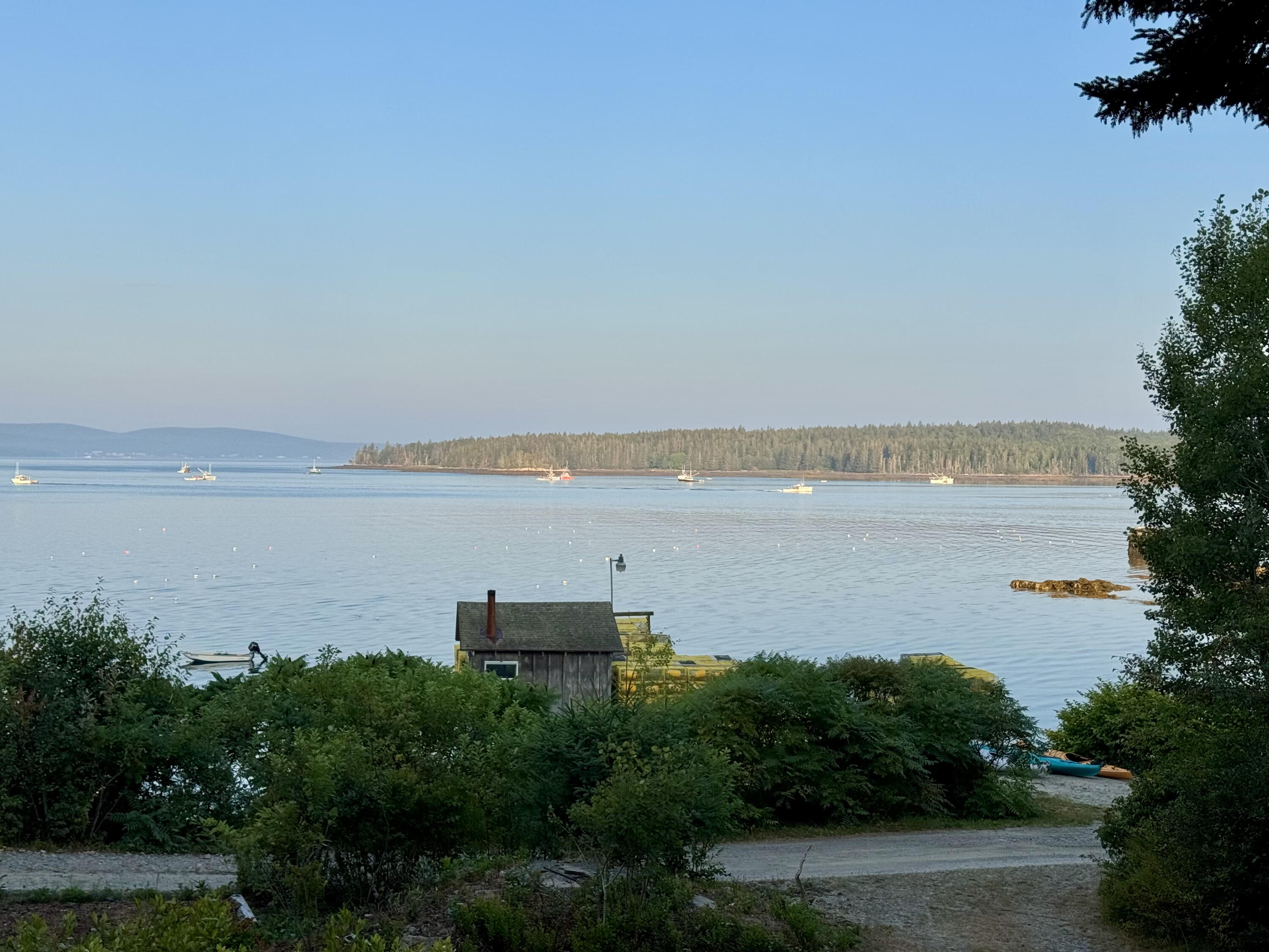 33 Sea Swept Lane Gouldsboro, ME 04607 - Photo 5 of 15 Dock and view across the bay