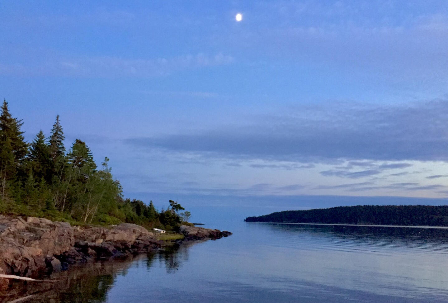 33 Sea Swept Lane Gouldsboro, ME 04607 - Photo 8 of 15 Moon over the bay