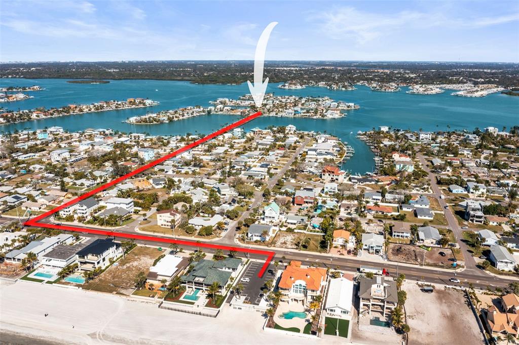 402 161st Avenue Redington Beach, FL 33708 - Photo 12 of 55 an aerial view of a city