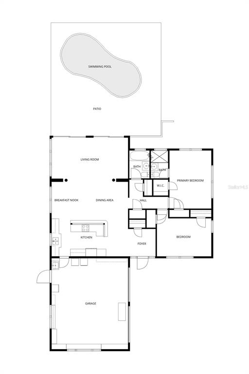 402 161st Avenue Redington Beach, FL 33708 - Photo 13 of 55 a picture of floor plan