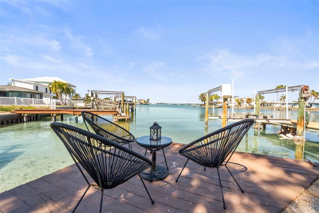 402 161st Avenue Redington Beach, FL 33708 - Photo 6 of 55 a view of a balcony with an outdoor seating