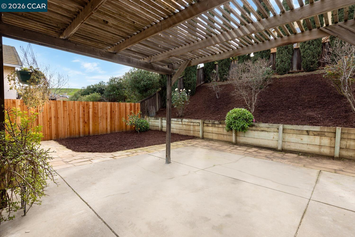 558 Fletcher Street Bay Point, CA 94565 - Photo 36 of 37 a view of a backyard with sitting area