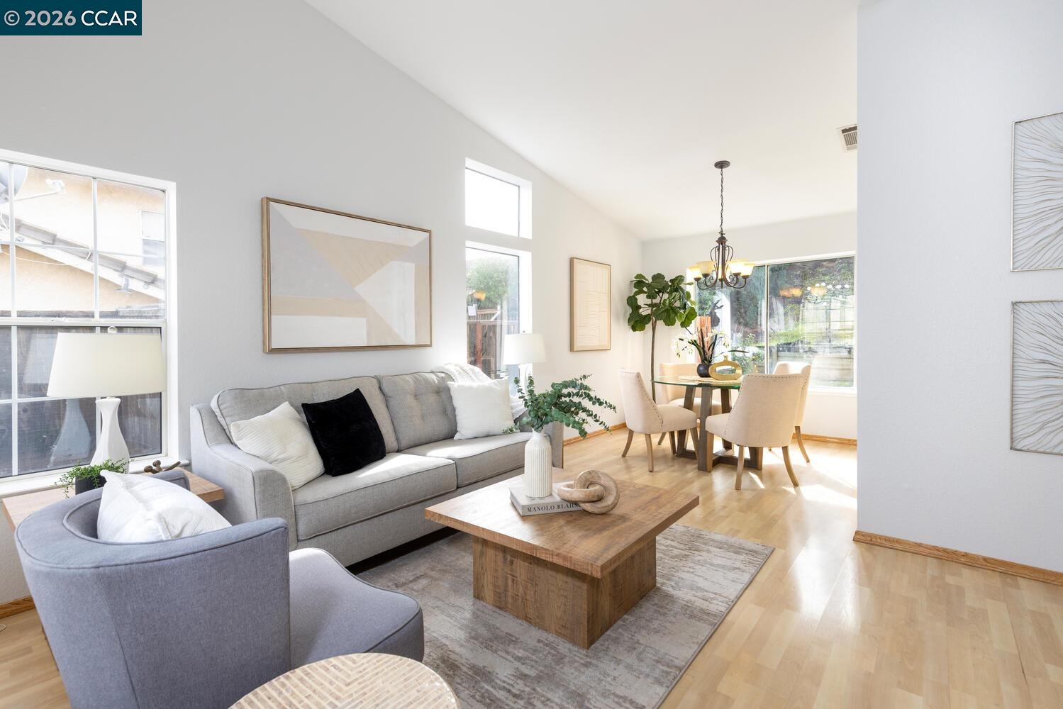 558 Fletcher Street Bay Point, CA 94565 - Photo 8 of 37 a living room with furniture and wooden floor