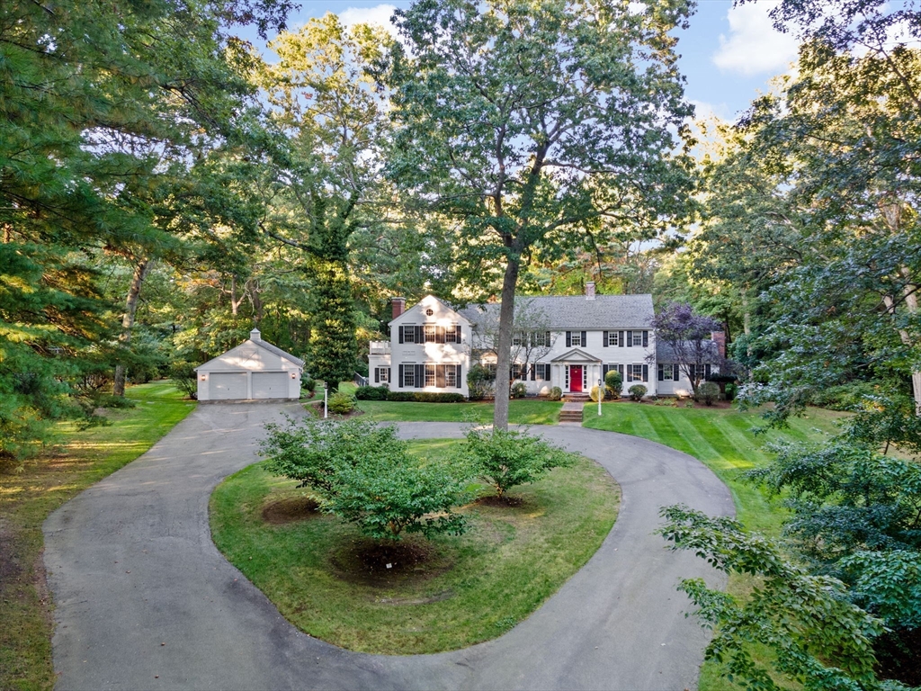 192 Prospect Street Hingham, MA 02043 - Photo 31 of 37 a view of house with garden space and trees