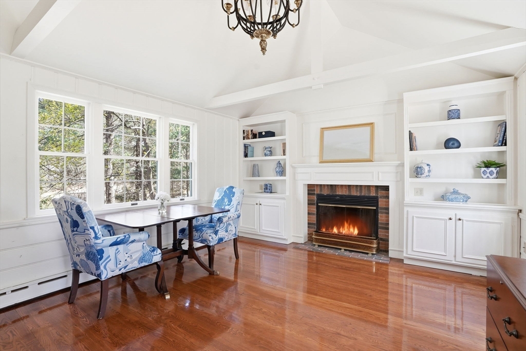 192 Prospect Street Hingham, MA 02043 - Photo 10 of 37 a view of a dining room with furniture window and wooden floor