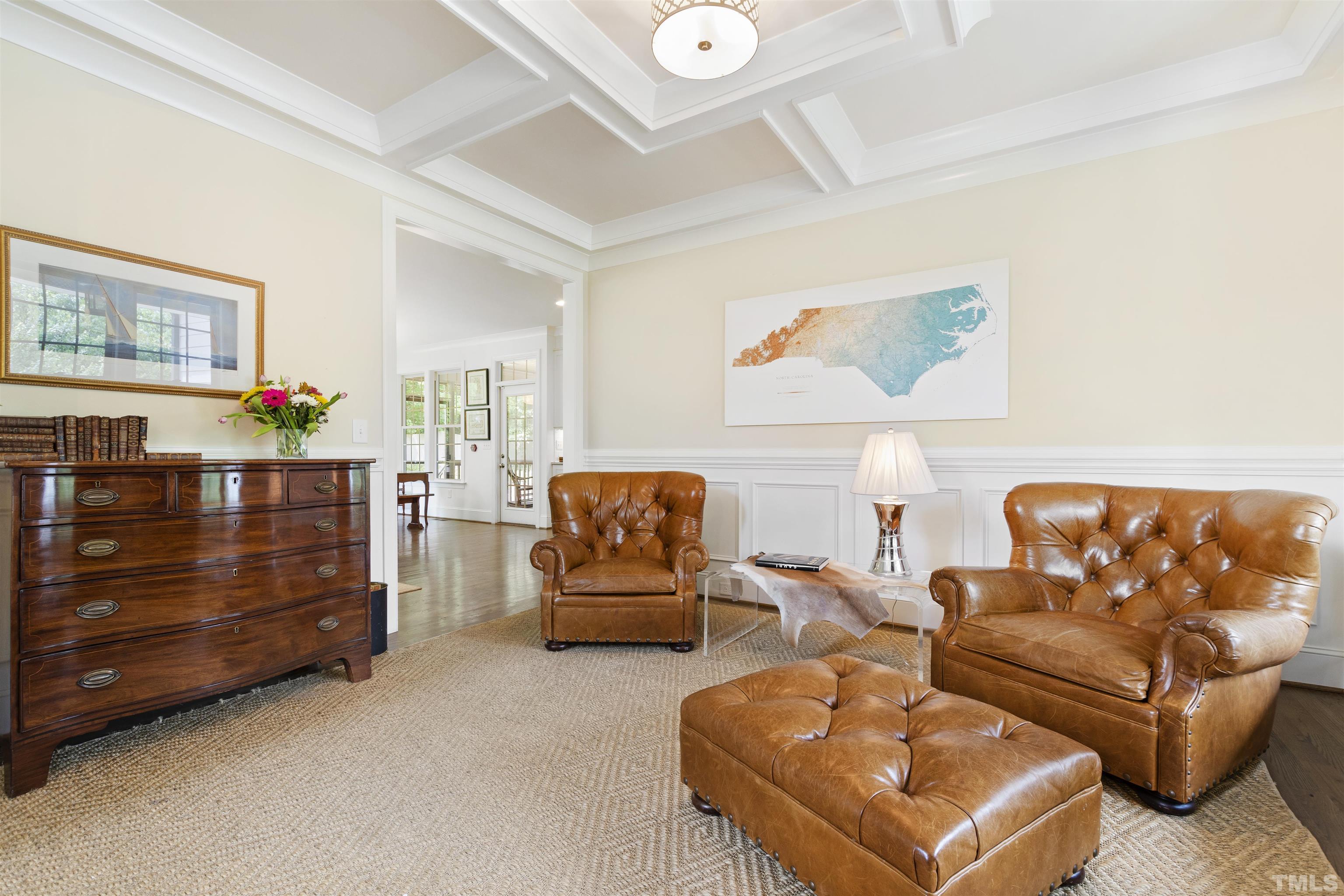 3205 Plantation Road Raleigh, NC 27609 - Photo 7 of 39 a bedroom with furniture and a couch
